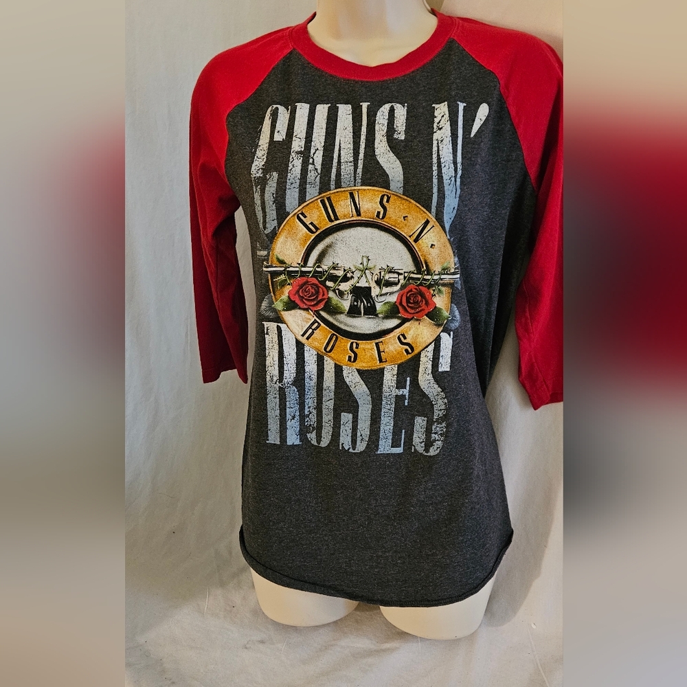 Bravado Red and Black Guns N' Roses Tee